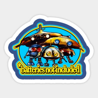 Batteries Not Included // Robot Movie Sticker